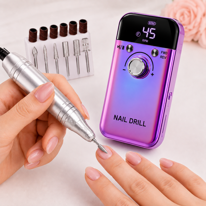 NailME Fix - professionelles Nagel Maniküre-Set mit 45000 U/min