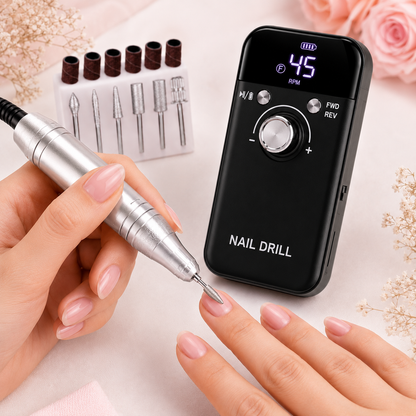 NailME Fix - professionelles Nagel Maniküre-Set mit 45000 U/min