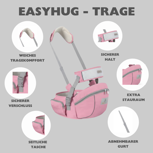 EasyHug-Trage Ergonomischer Hüftsitz für dein Kind