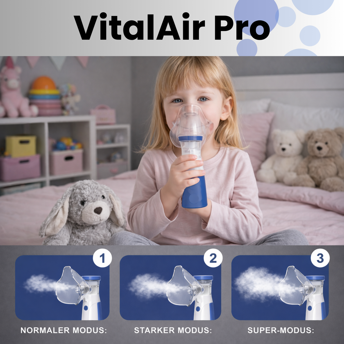 VitalAir Pro - Mobiles Inhaliergerät